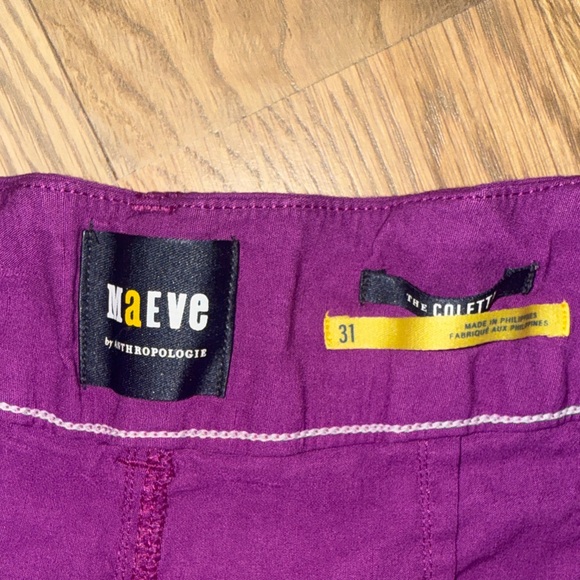 Maeve Anthropologie The Collete Wide Leg Trousers - Picture 5 of 7